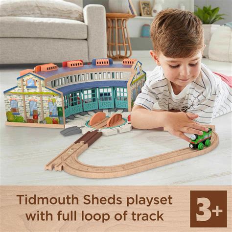 Thomas And Friends Wooden Railway Tidmouth Sheds Starter Train Set