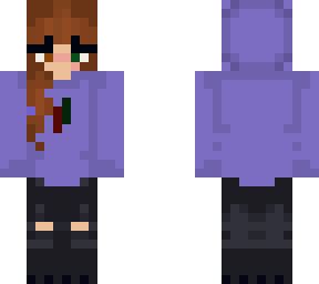 Purple hoodie | Minecraft Skin