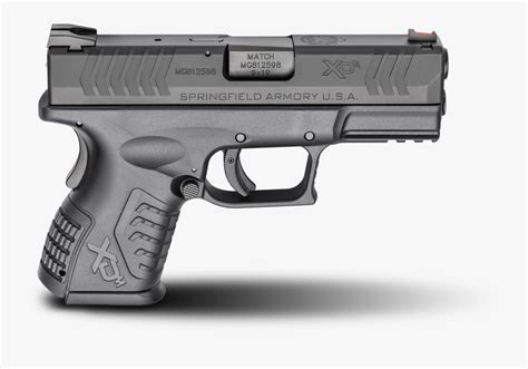 9mm Clip Springfield Xd - Springfield Xd 45 Compact , Free Transparent Clipart - ClipartKey