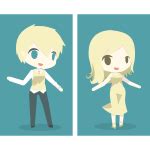 Ice skating children vector graphics | Free SVG