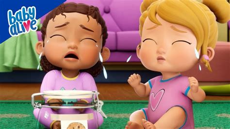 Baby Alive em Português Brasil Para onde foram todos os biscoitos