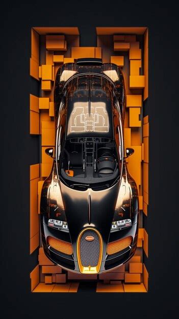 Premium AI Image | The Bugatti Veyron Super Sport the World's Fastest ...