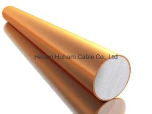 ASTM 40 Iacs Conductivity Copper Clad Steel Wire Conductor And Bare