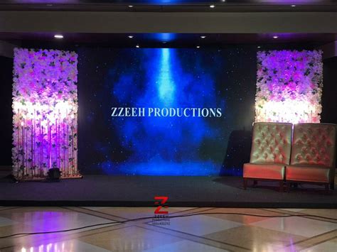 Backdrop Wedding Backdrop Led Wall Sang Tr Ng V T I Gi N