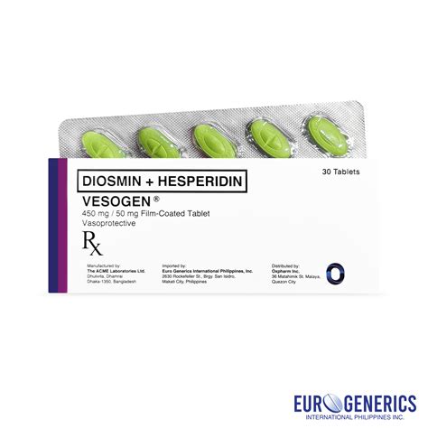 Vesogen 450 50 Mg Eurogenerics