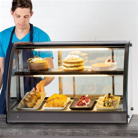 Vollrath Curved Glass Drop In Refrigerated Countertop Display