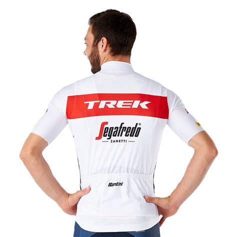 Maillot V Lo Manches Courtes Santini Quipe Trek Segafredo R Plica