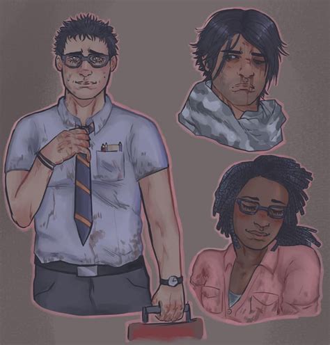 Survivors 🦋 [art by me] : r/deadbydaylight