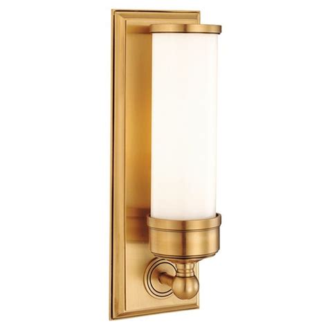 Everett Single Light Bathroom Wall Sconce Sconces Steel Light