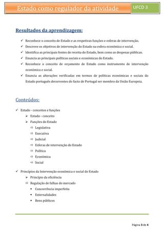 O Estado Como Regulador Da Atividade Econ Mica Economia Cursos De