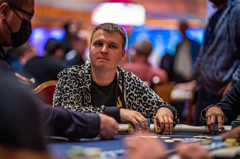 Aleksejs Ponakovs On Top Of Wpt Alpha Day Field