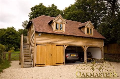 Bespoke And Ready To Build Oak Garages Oakmasters