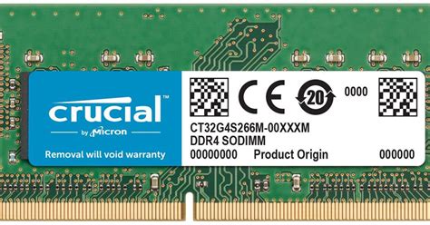 Crucial Gb Ddr Mhz So Dimm Memory Module Mac