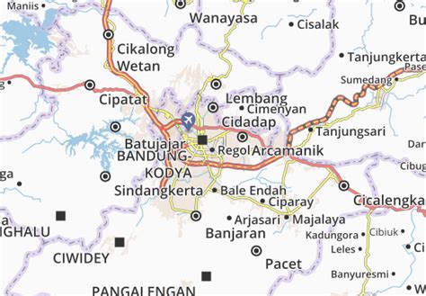 MICHELIN Lengkong map - ViaMichelin