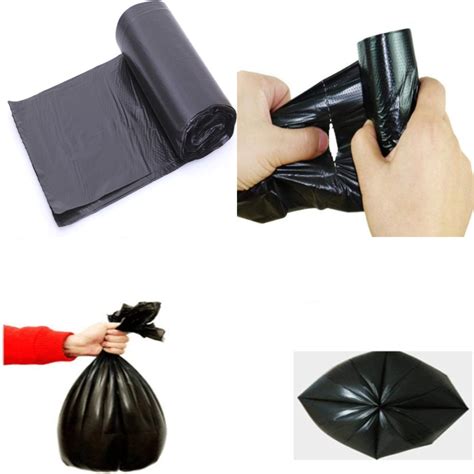 Small Wastebasket Trash Bags Black Garbage Trash Bags 1 2 1 5 Gallon