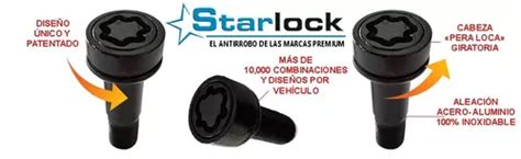 Vw Gol Starlock Birlos De Seguridad Original Con Envio En Venta En