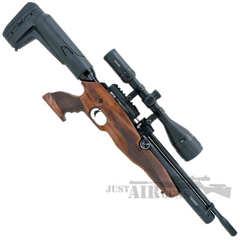 Reximex Myth Pcp Air Rifle Walnut Stock Mythw 22 Just Air Guns