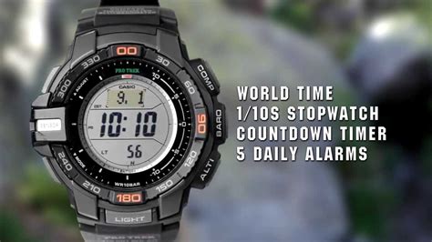 CASIO PROTREK PRG 270 Product Video YouTube