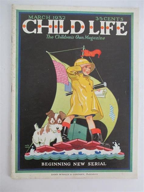 Discover The Delightful March 1932 Issue Of Child Life Magazine