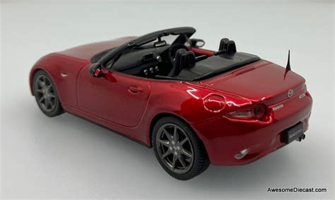 First:43 1:43 2013 Mazda MX5 Convertible (RHD), Metallic Red