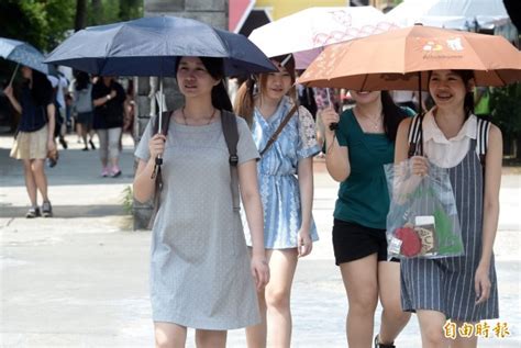 水氣減少降雨趨緩 週日白天高溫上看34度 生活 自由時報電子報