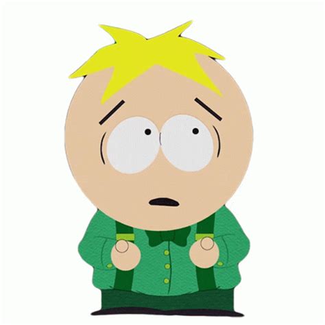 Worried Leopold Butters Stotch Sticker Worried Leopold Butters Stotch