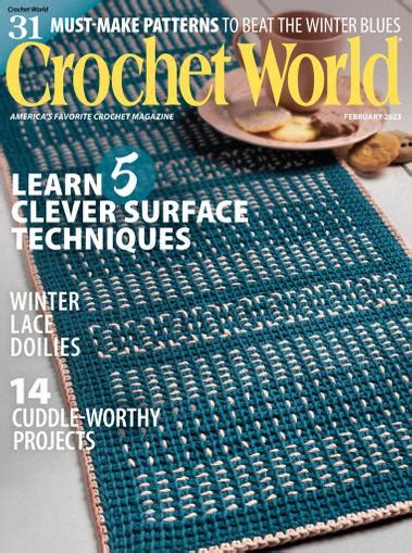 Crochet World Magazine Subscription Discount For Crochet Lovers