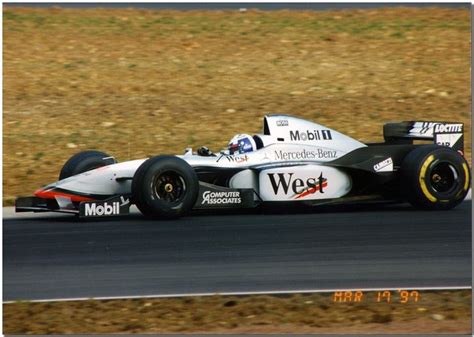 David Coulthard Mclaren Mercedes Mp412 F1pre Season F1 Test