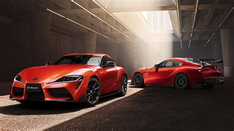 The Toyota Gr Supra Plasma Orange Edition Marks Units Of The Gr