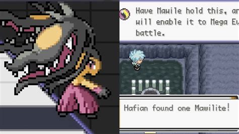 Mawilite Mega Evolution Mawile Location Pokemon Unbound Youtube