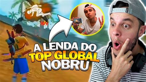 Nobru Mostra O Talento De Um Verdadeiro Top Global No Free Fire Youtube