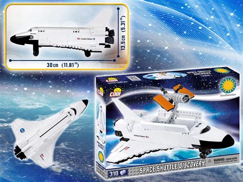 Amazon.com: COBI Smithsonian Space Shuttle Discovery, White: Toys & Games