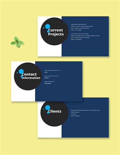 Startup Business Company Profile Template in PPT, PDF - Download ...