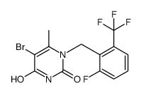 5 Bromo 1 2 Fluoro 6 Trifluorometil Bencil 4 Hidroxi 6