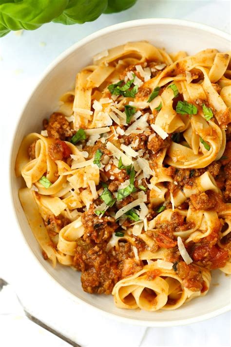 Easy Spaghetti Bolognese With Hidden Vegetables