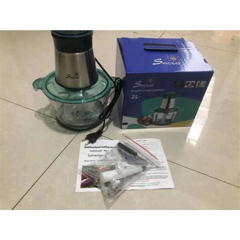 Jual SHENAR COD Blender Cooper Stainless Chopper Blender Daging