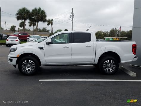 Oxford White 2019 Ford Ranger Lariat Supercrew Exterior Photo