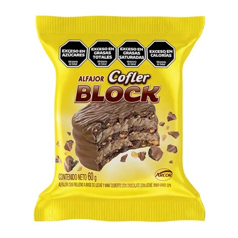 Alfajor Cofler Block Triple Arcor En Casa