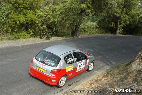 Clemençon Benjamin Fouret Jessica Peugeot 206 XS Rallye National