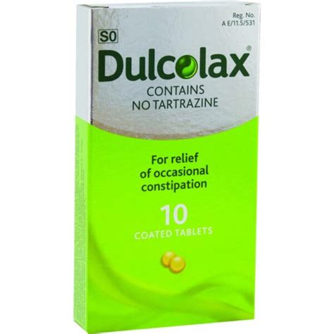 DULCOLAX TABS 10’S – Westham Pharmacy