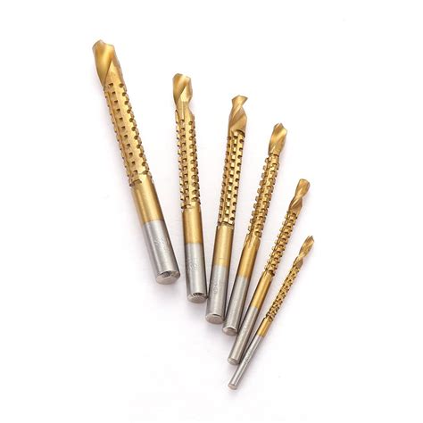 Professional Titanium Coated Hss Drill Saw Carpenter Woodworking Wood