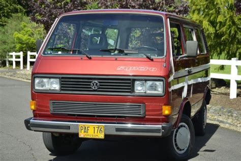 1987 Vanagon GL Syncro Locker 4wd SURVIVOR 1 OWNER VW Transporter Bus