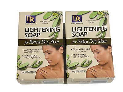 2 Pack Daggett Ramsdell Moisturizing Skin Lightening Soap Extra Dry