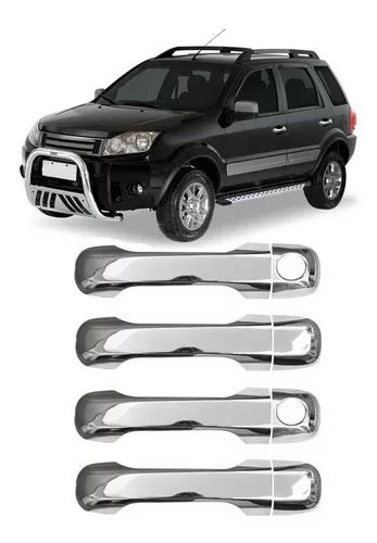 Kit Cromado Cubre Manillas Cromadas Ford Ecosport MercadoLibre