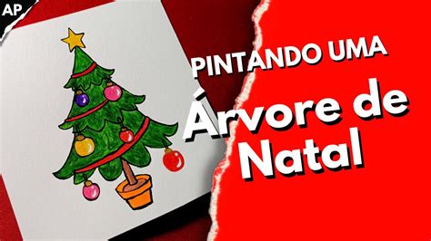 Pintando Uma Rvore De Natal Youtube