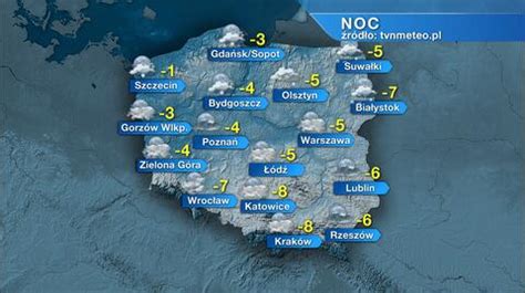 Pogoda Na Jutro Sobota Noc Nawet Osiem Stopni Mrozu Za Dnia