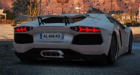 Lamborghini Aventador [replace Fivem Unlocked Z3d] Gta5