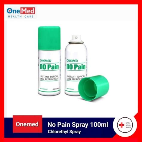 Jual Onemed No Pain Spray Refrigerant Semprotan Pereda Nyeri Shopee