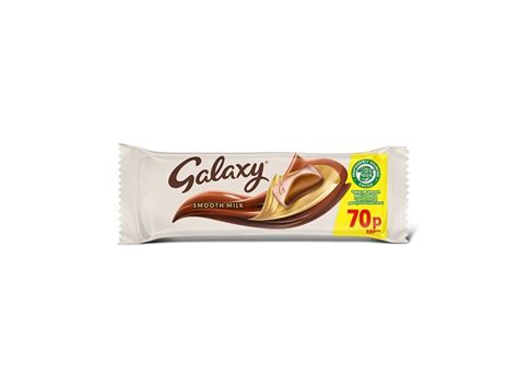 Galaxy Smooth Milk Chocolate Snack Bar 42g X 24 Price Marked 70p 285324