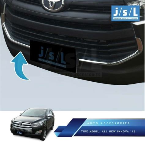 Promo All New Innova List Bumper Depan Bawah Front Lower Bumper Trim